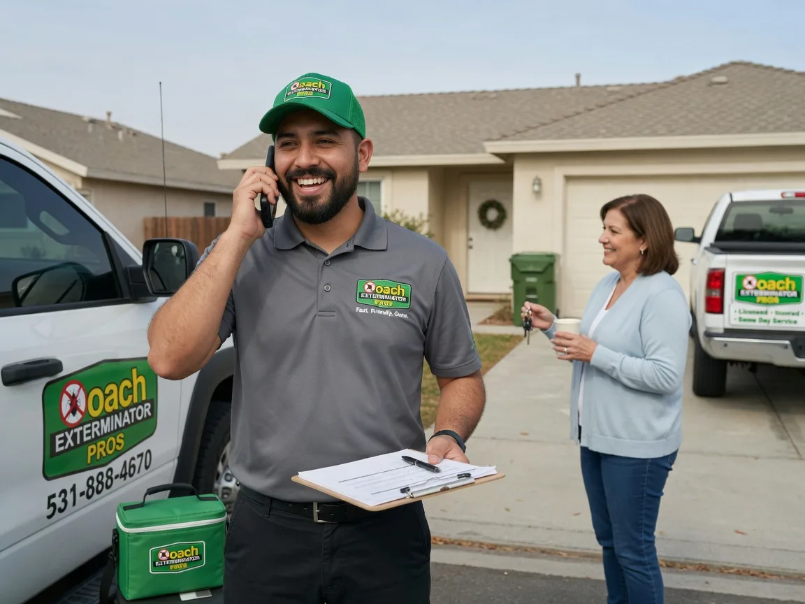 Pest Control Roach Exterminator New Matamoras, OH FAQs